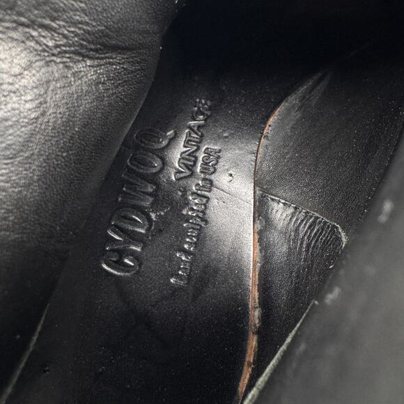 Cydwoq Knee Bootie Handmade‎ In The USA Leather Booties Size 39 - Picture 11 of 12